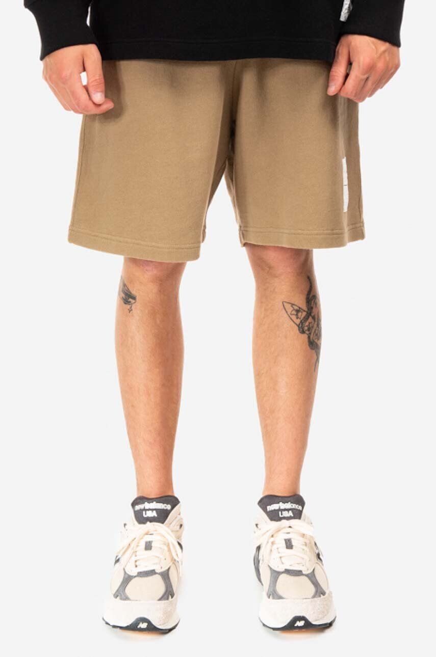 

Хлопковые шорты Vanya Tab Series Sweatshorts Norse Projects, коричневый