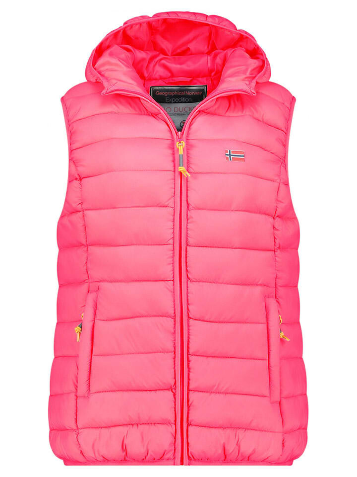 

Стеганый жилет Geographical Norway Steppweste Vatikolor, розовый