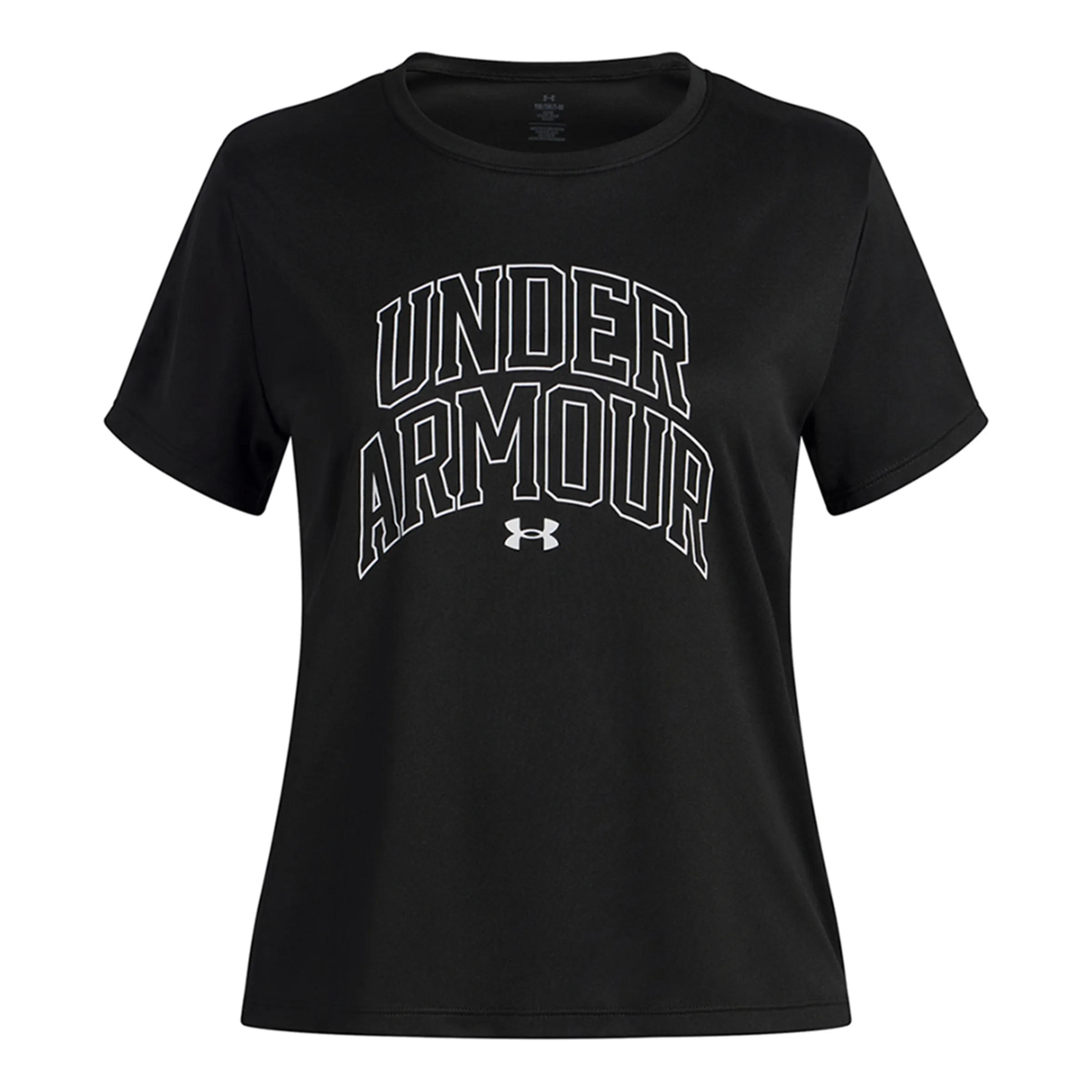 

Детская футболка Tech Varsity Graphic SS Under Armour, черный