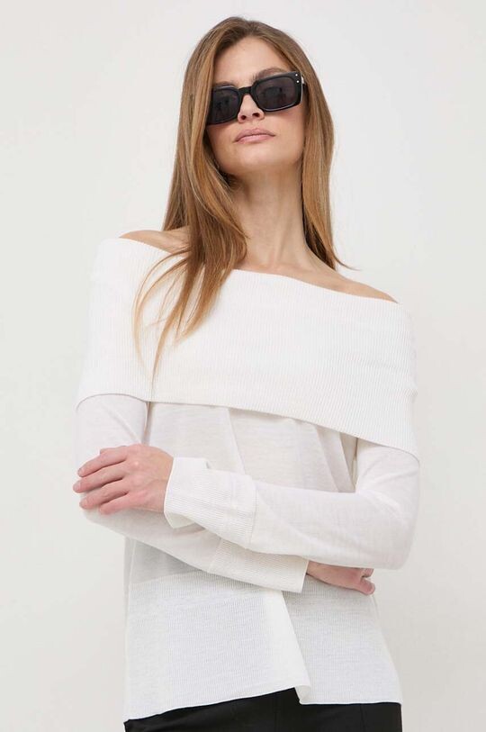 

Шерстяной свитер Max Mara Leisure, белый