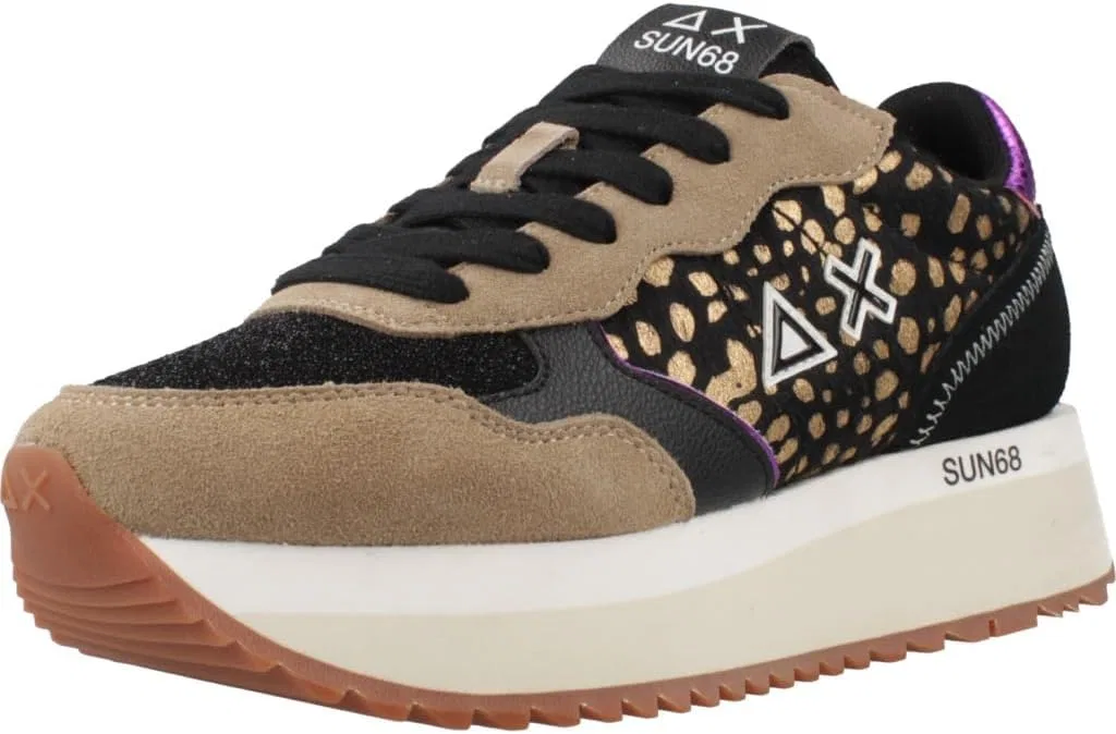 Кроссовки SUN68 Unisex Big Ally Animalier, Black