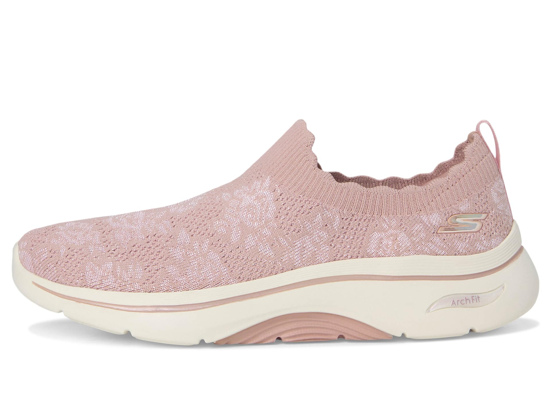 Кроссовки SKECHERS Performance Go Walk Arch Fit 2.0 Rosa Linda, Mauve — фото 4