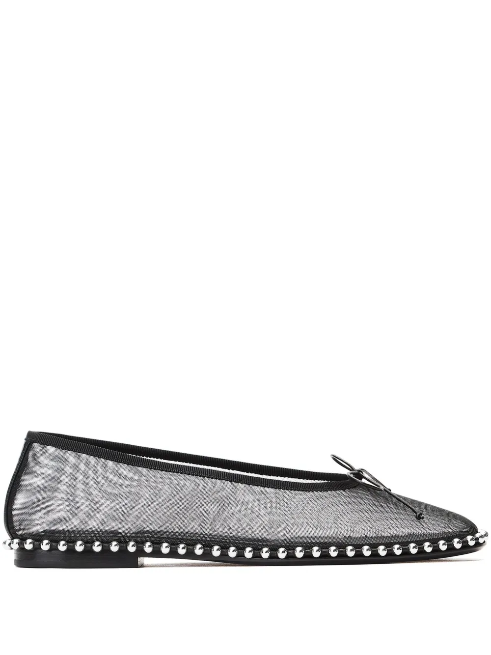 Балетки Lina Ballchain Alexander Wang, черный