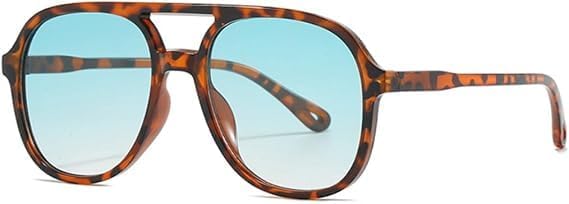 

Солнцезащитные очки с защитой от УФ-излучения UV400 | Простая оправа с двойной перемычкой, маленькая оправа | для женщин и мужчин, для занятий спортом на открытом воздухе и вождения QWBSER, 5