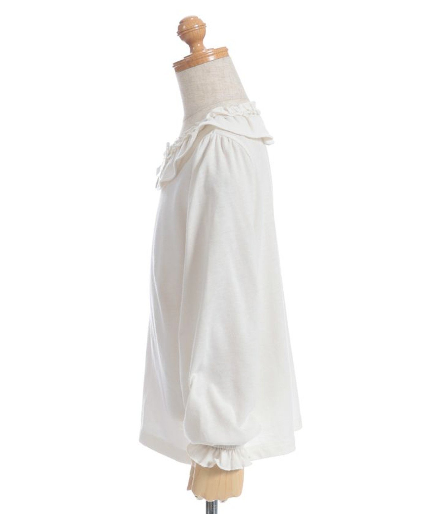 Футболка Лента*Оборки Axes Femme Kids, Natural — фото 3