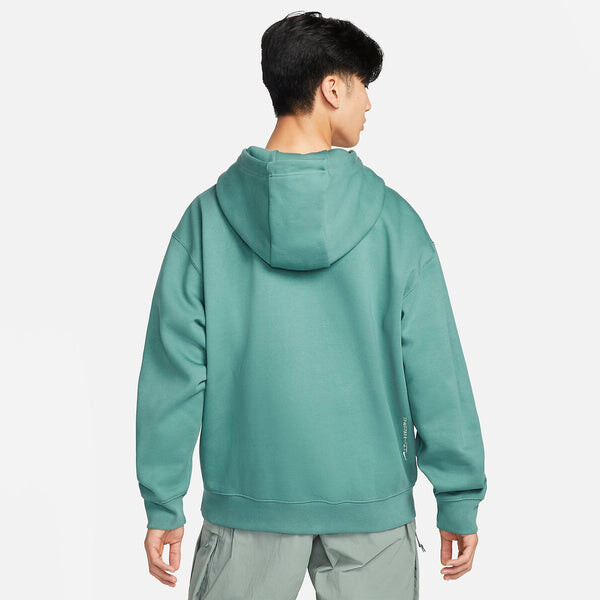 Толстовка Nike ACG Fleece Logo Hoodie 'Green', зеленый — фото 2