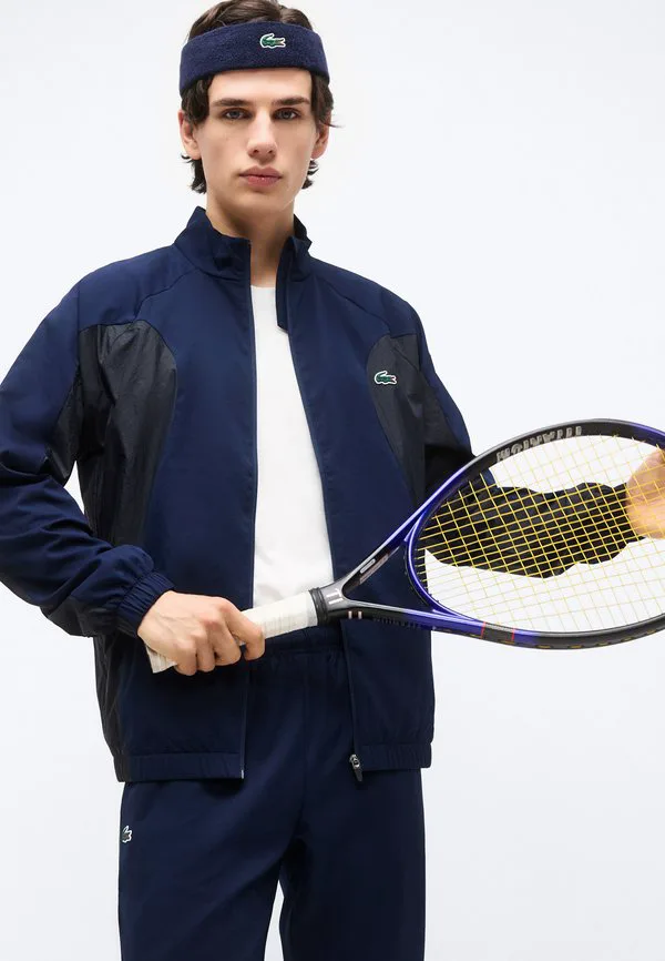 Спортивный костюм для тура, спортивный костюм Lacoste Sport, Navy Blue/Blackbird — фото 4