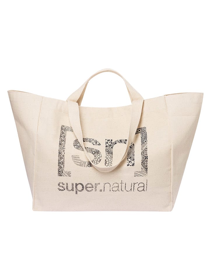 

Сумка шоппер Arabasque Logo super.natural, бежевый