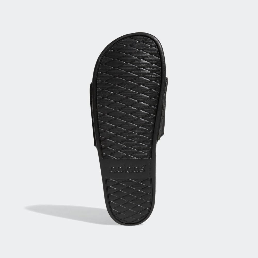 Шлепанцы adidas Adilette Comfort (унисекс), черный/золотой — фото 4