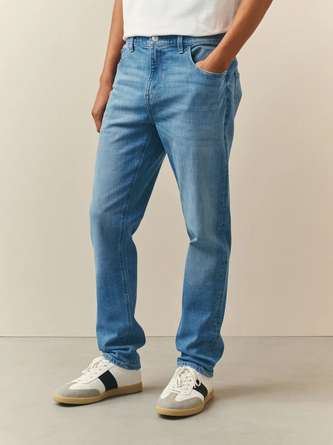 Узкие джинсы - незаменимый элемент гардероба. Next, Blue Denim — фото 2