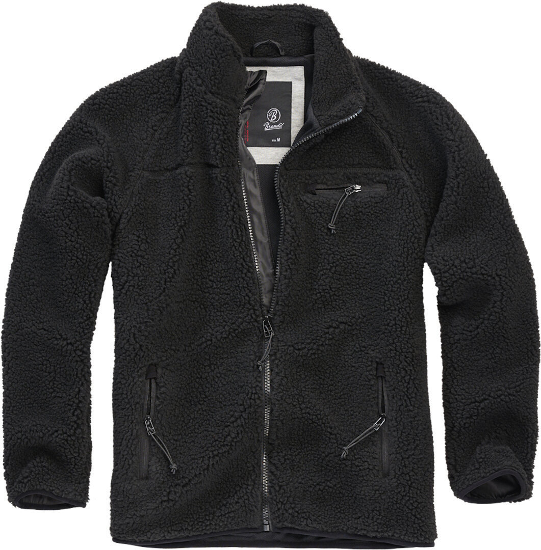 

Куртка Brandit Teddyfleece Jacket, черный