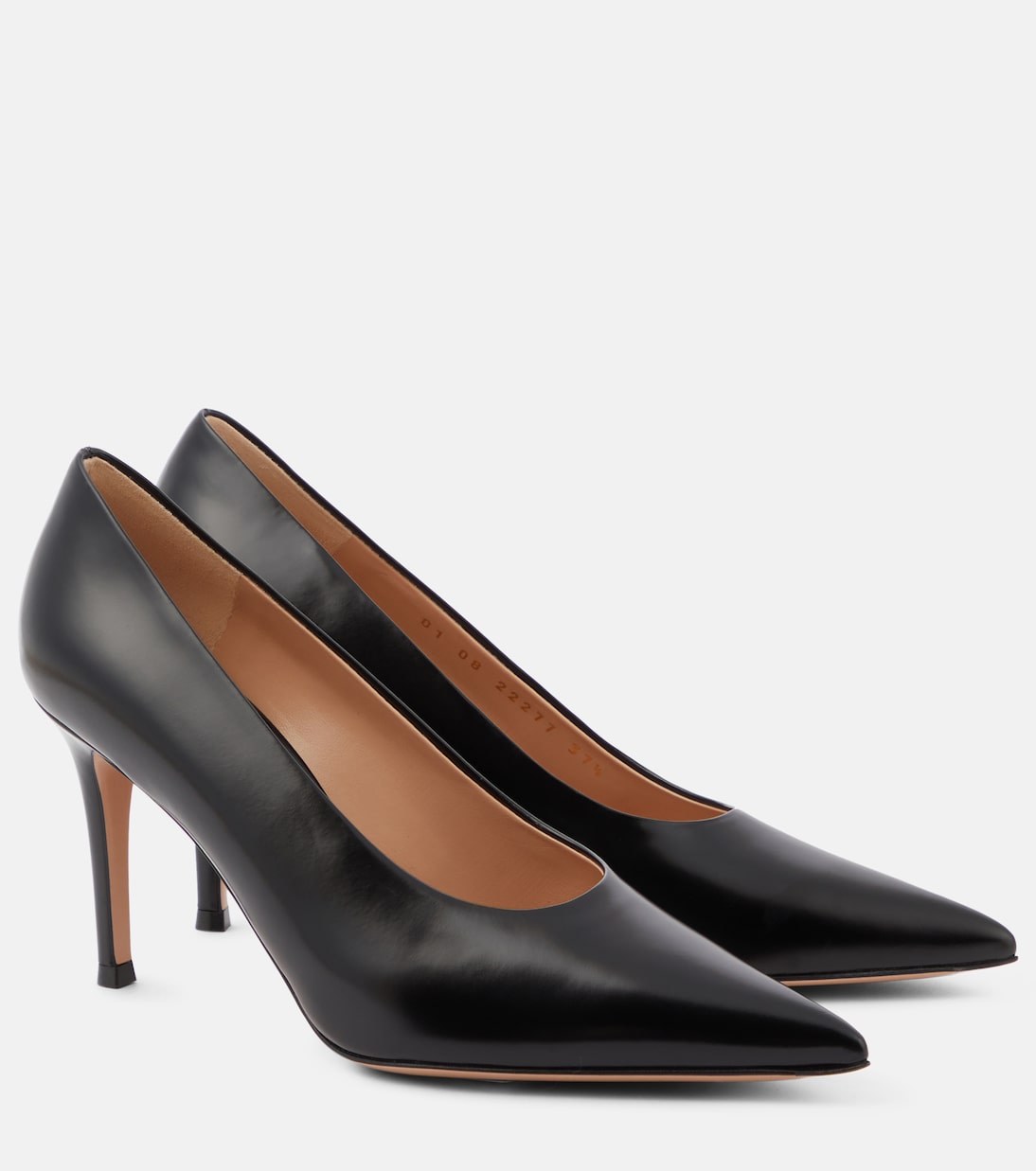 Туфли-лодочки Robbie из кожи Gianvito Rossi, черный
