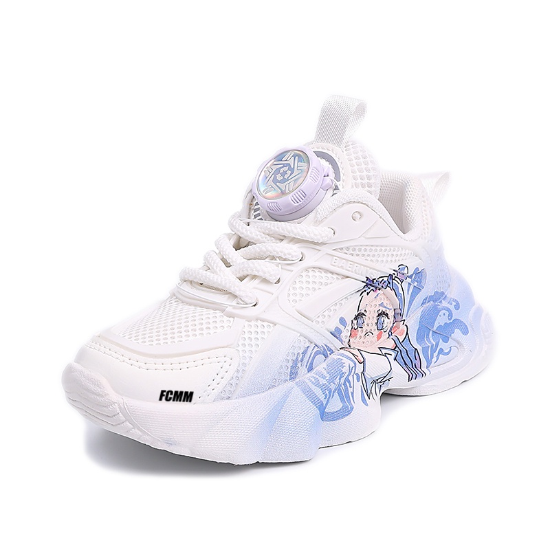 

Нескользящая и дышащая детская обувь для повседневной носки FCMM, синий