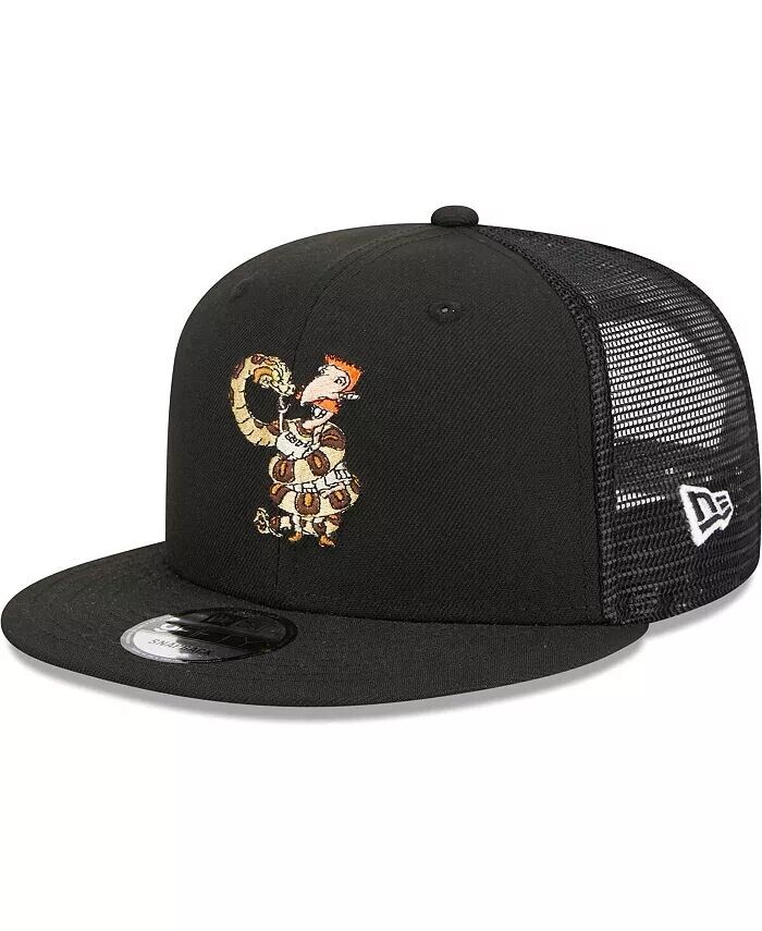 

Мужская черная бейсболка The Wild Thornberrys Nigel Thornberry Trucker 9FIFTY Snapback New Era