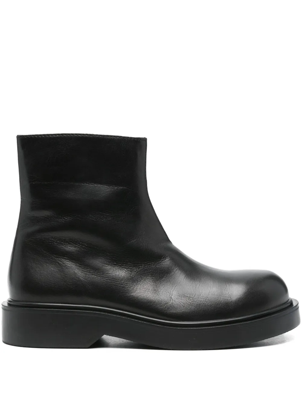 

Ботинки на платформе с молнией SANDRO, черный