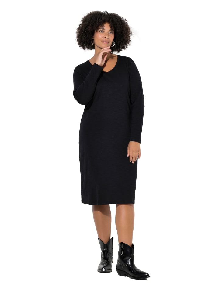 

Angel of Style Черное платье миди