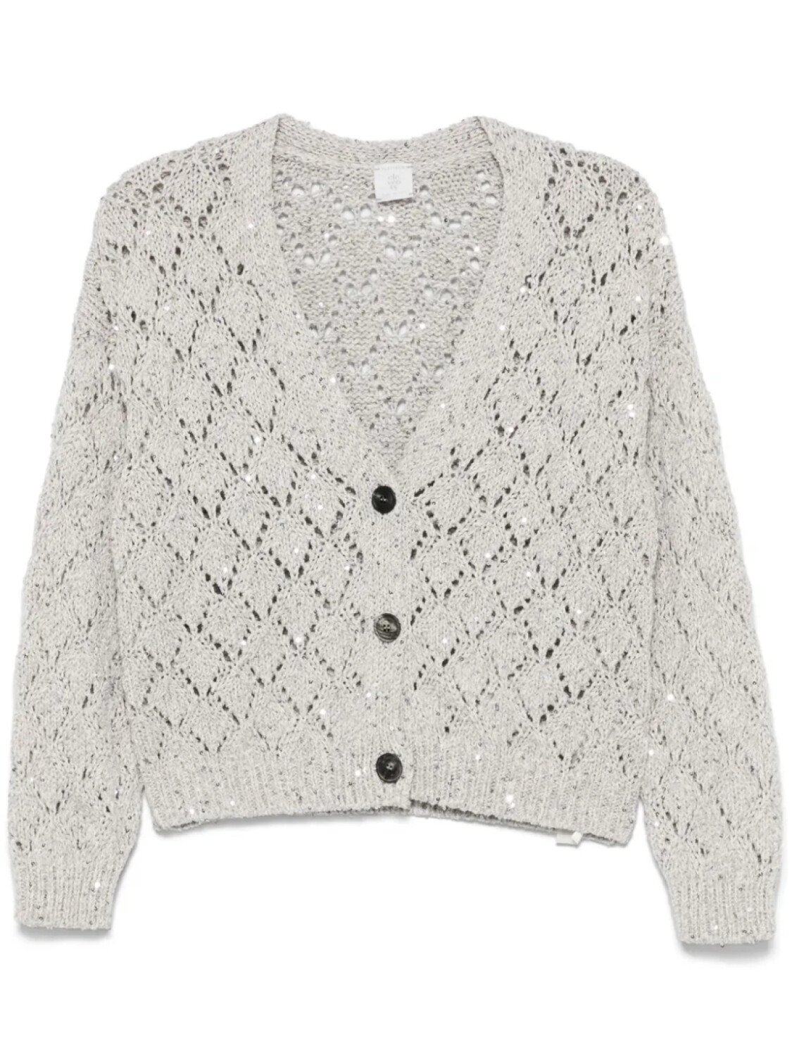 

Eleventy кардиган рыхлой вязки, серый