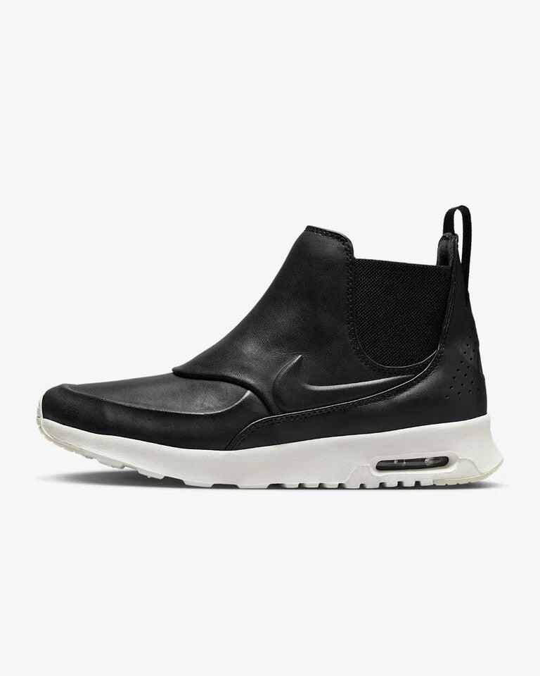 Кроссовки женские Nike Air Max Thea Mid 859550-001 из черной кожи HAM528