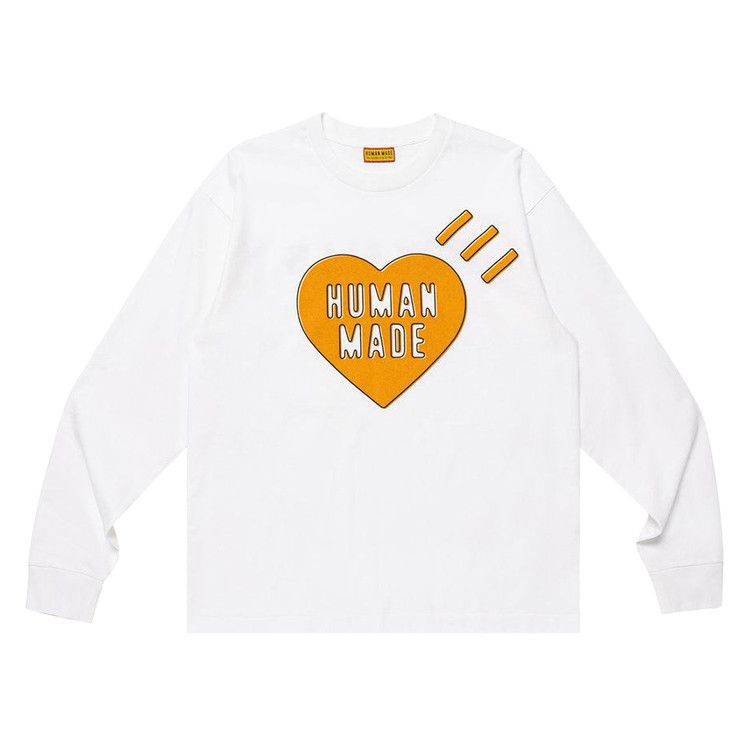 

Футболка Human Made Graphic Long-Sleeve T-Shirt #5, White