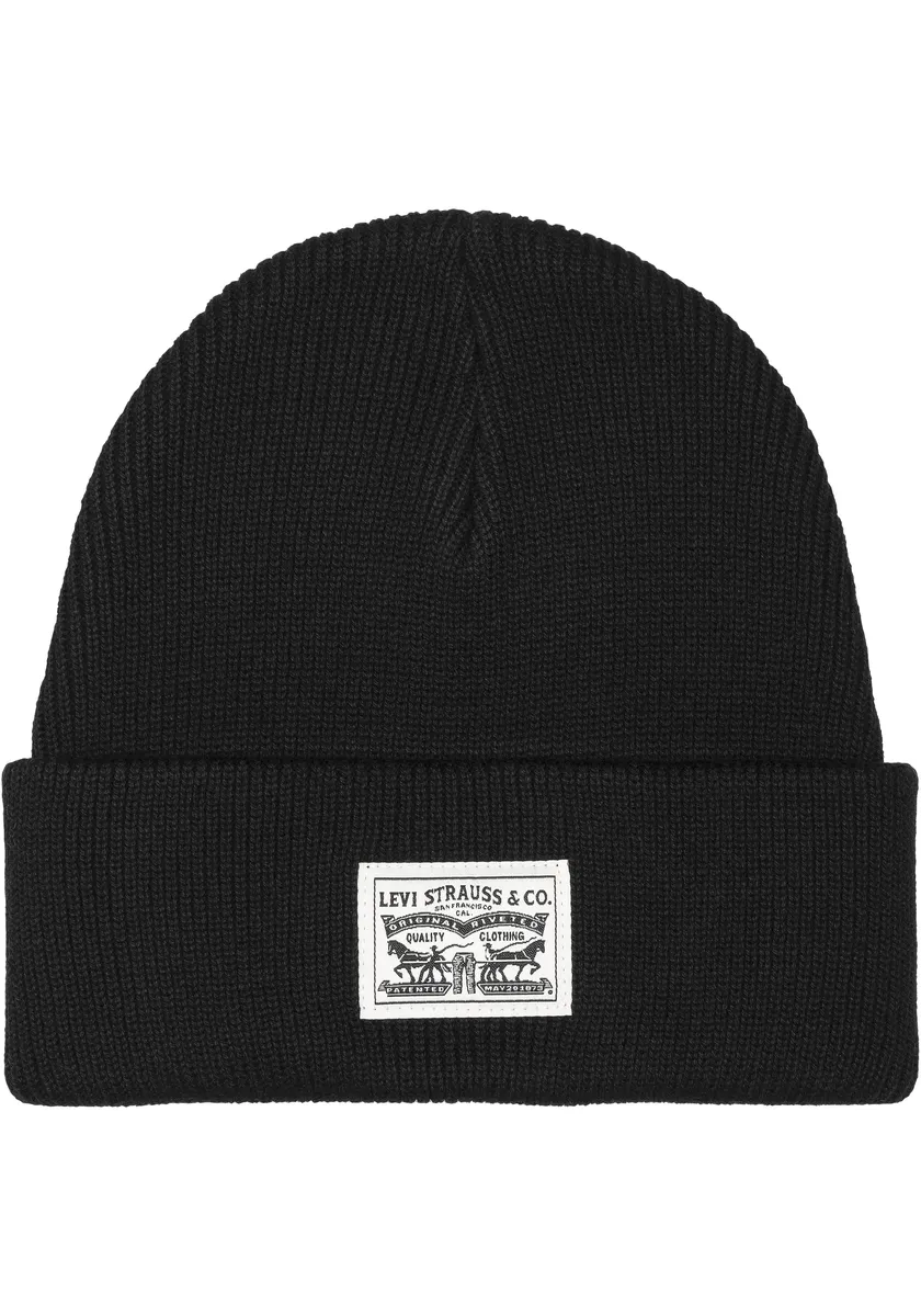 

Шапка-бини Levi's "BACKPATCH", унисекс, черный