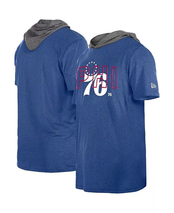 

Мужская футболка с капюшоном Royal Philadelphia 76ers Active New Era