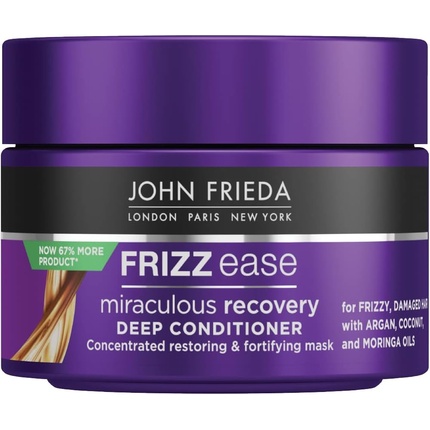 

Интенсивная маска-кондиционер для волос Frizz Ease Miraculous Recovery, 250 мл, John Frieda