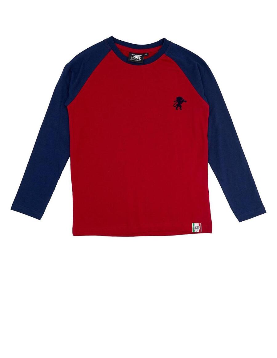 

LEONE 1947 APPAREL Футболка Boy Lion с длинными рукавами реглан, колледж