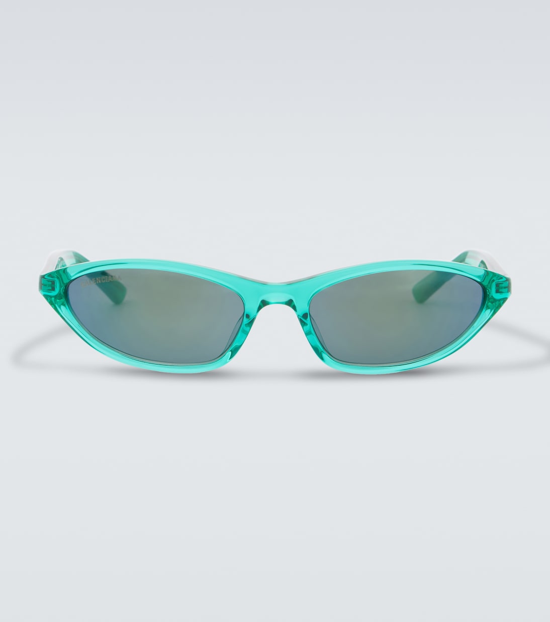 

Нео Овал 2.0 очки-кошачий глаз Balenciaga, Green-Green-Green