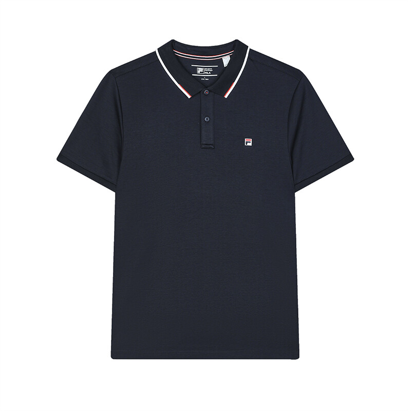 

Рубашка поло мужская темно-синяя Fila, цвет Legend Blue