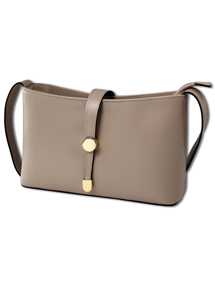 

Кожаная сумка через плечо Toscanto бежевого цвета, примерно 28 см Toscanto