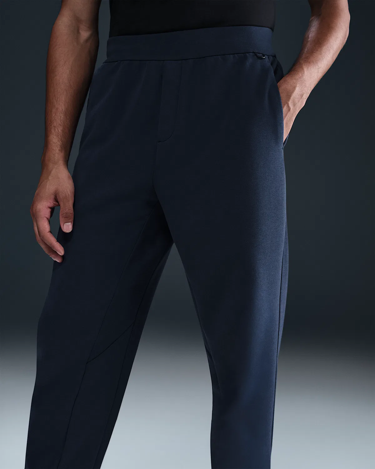 Мужские штаны Dri-FIT Nike 24.7 ImpossiblySoft, Obsidian/Dark Obsidian — фото 2