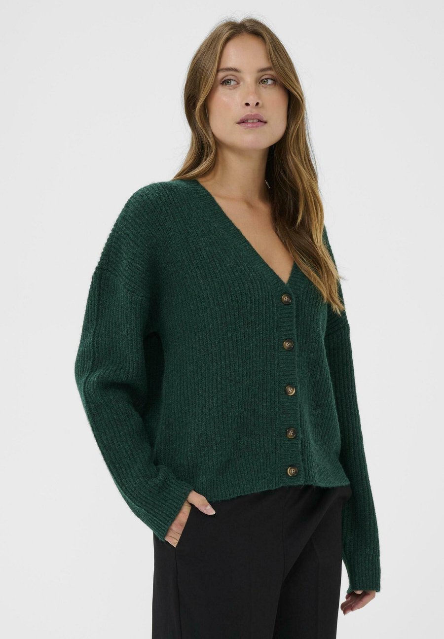 

Кардиган Kaffe KAFIORELLA CARDIGAN, Garden Topiary Melange/Mottled Dark Green