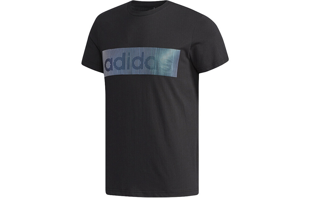 

Футболка мужская черная Adidas, черный