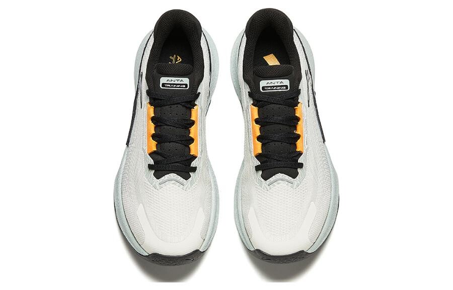 Кроссовки ANTA Training Shoes Men Low-top Ivory White / Fairy Green / Base Black, слоновая кость/зеленый — фото 3