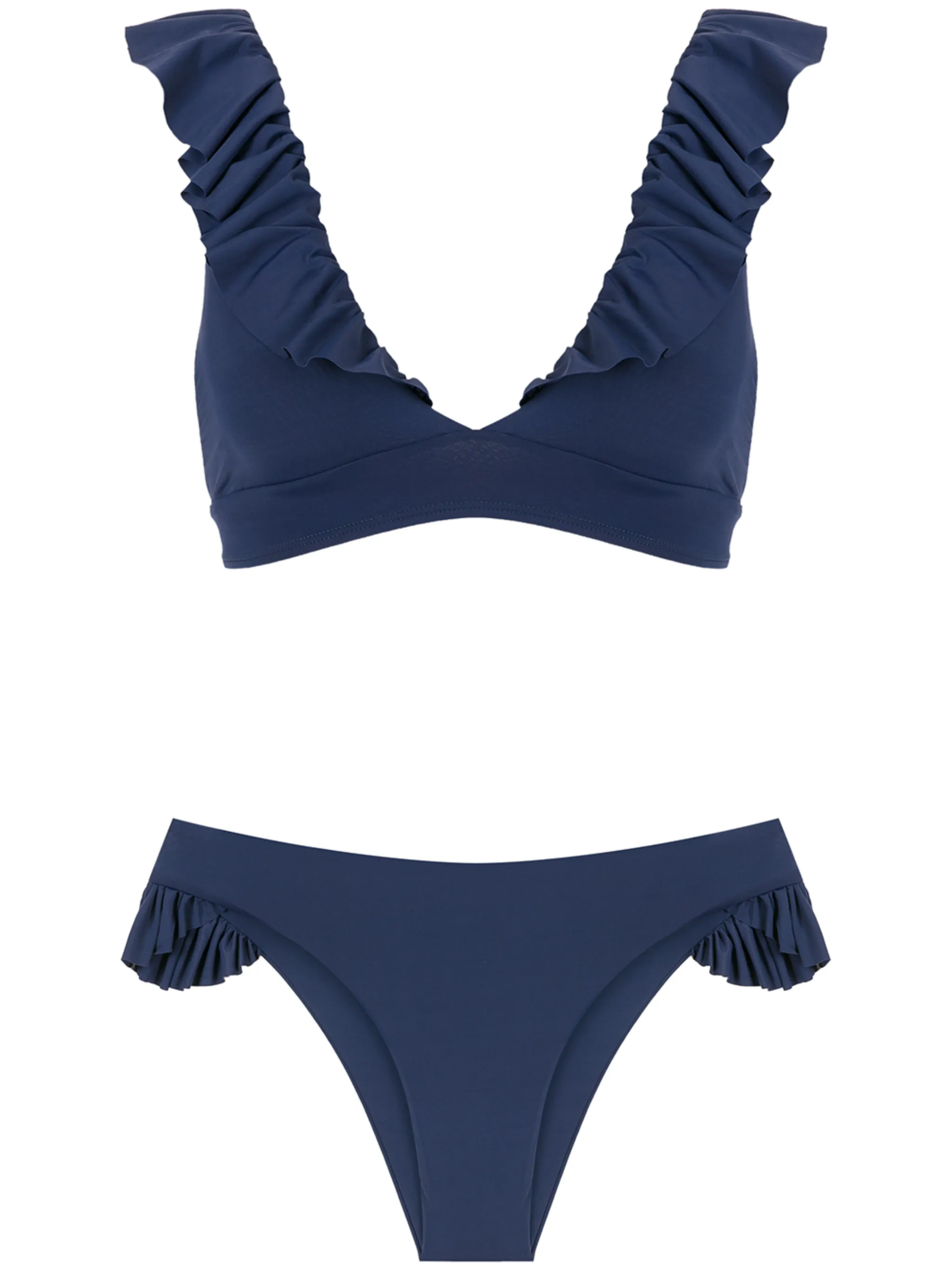 

Бикини с оборками Isolda, синий