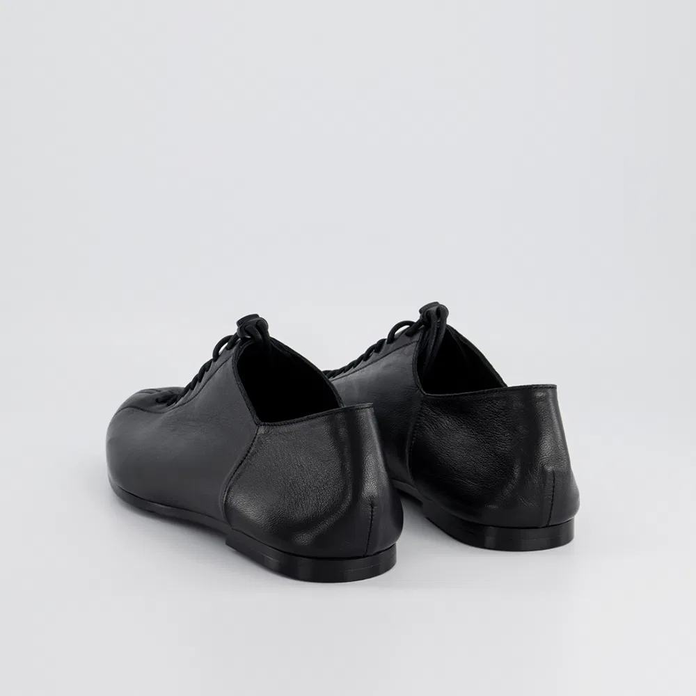 Мужские дерби Round Toe Lace-up 2.0 чёрные от Heroes Of History — фото 4