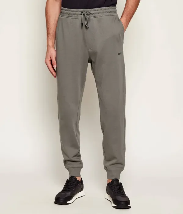 Спортивный костюм Wessallhood regular fit Boss Orange, зеленый — фото 4