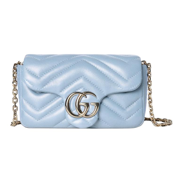 

GUCCI Миниатюрная женская сумка через плечо из ягненка