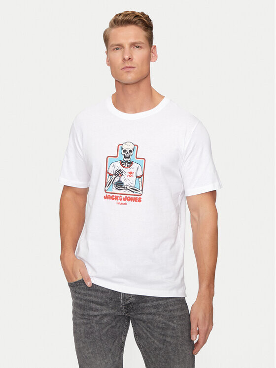 

Футболка стандартного кроя Jack&Jones, белый