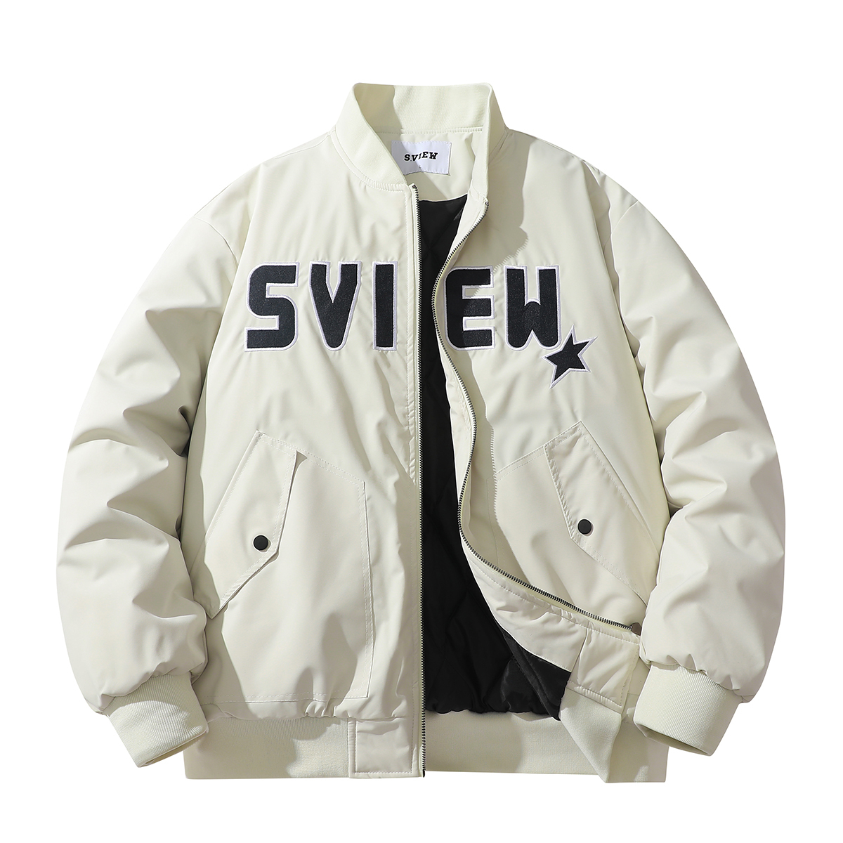 

S.view Куртка Unisex, Cream Gray[Padded and Thickened]