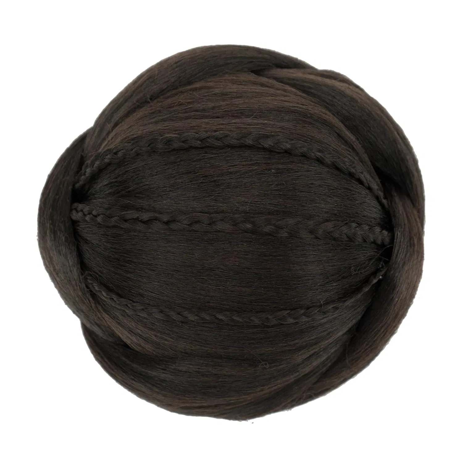Шиньон-пучок для волос IMISSU Small Size Braided Chignon Dancer Imissu, M2 Chocolate Brown — фото 3