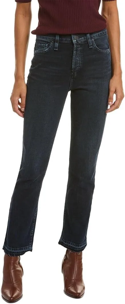 

HUDSON Jeans Holly High-Rise Straight Ankle в цвете Basin