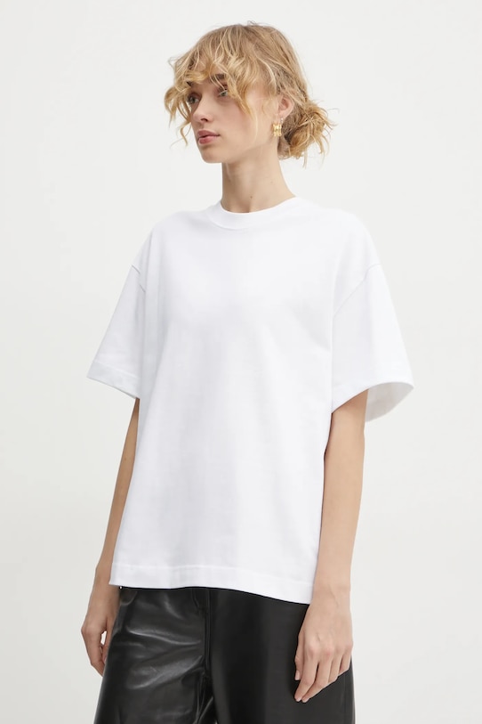 

Хлопковая футболка Filippa K, белый