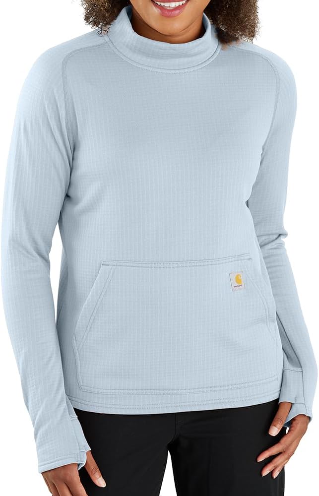 

Женский пуловер Carhartt Women's 106453 Force с длинным рукавом и свободным кроем, Tradewind