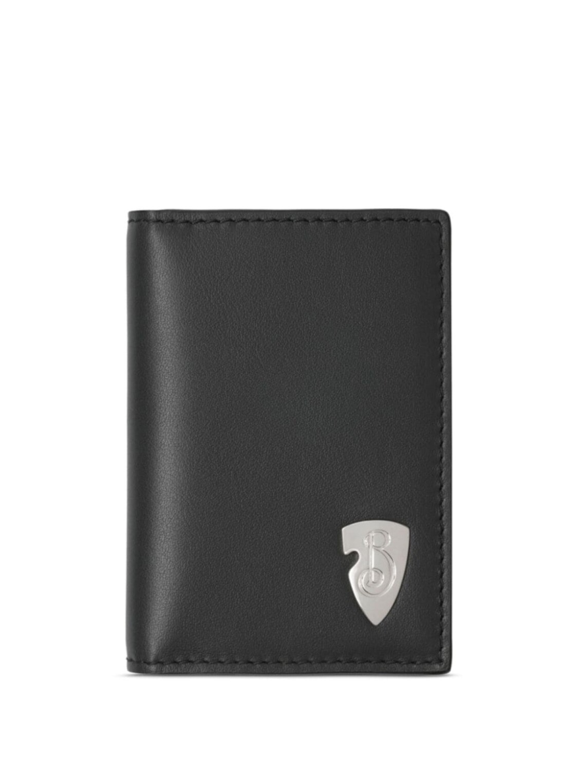 

Burberry складной картхолдер B Shield, черный