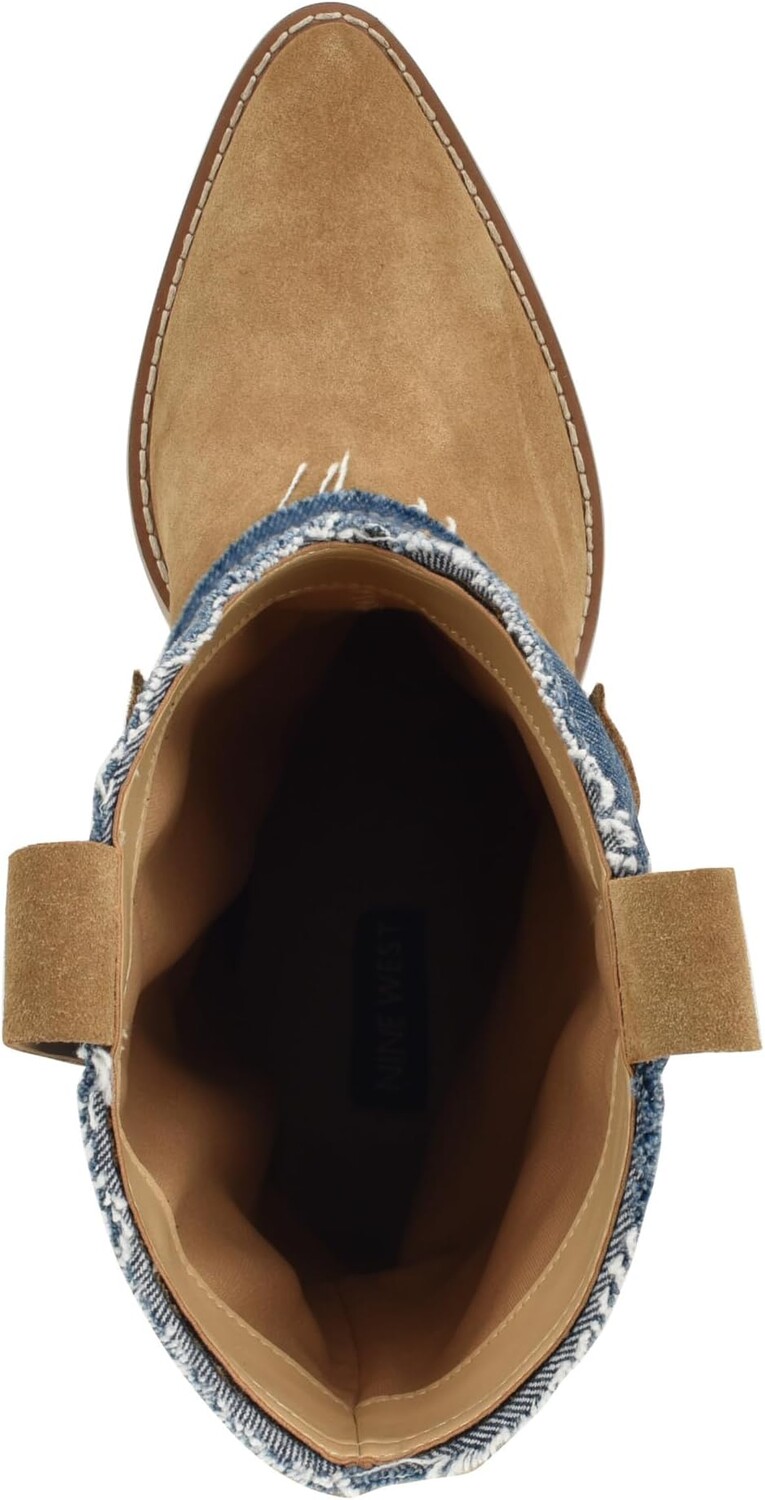 Ботинки Nine West Ringer, цвет Caramel/Blue Denim — фото 2
