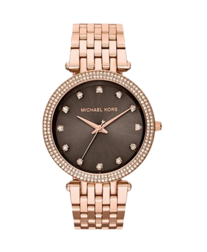 

Женские кварцевые часы из розового золота Michael Kors, розовый
