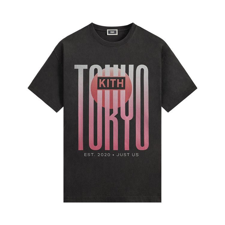 

Футболка Kith Tokyo Classic Logo Vintage Tee, Black