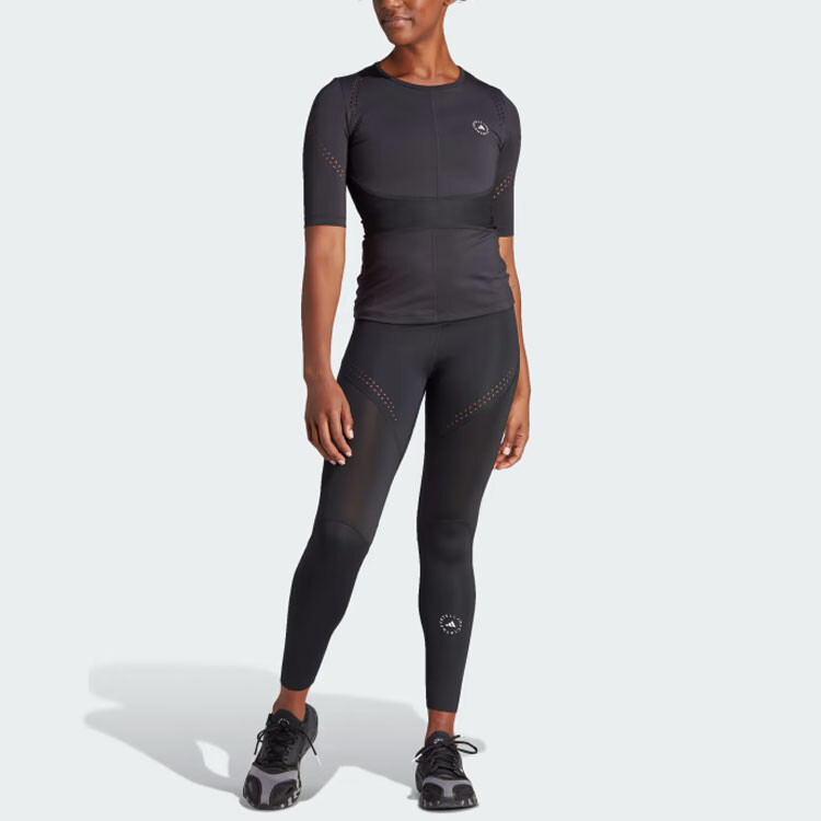 Футболка для тренировок с логотипом TruePurpose от Stella McCartney Adidas — фото 2