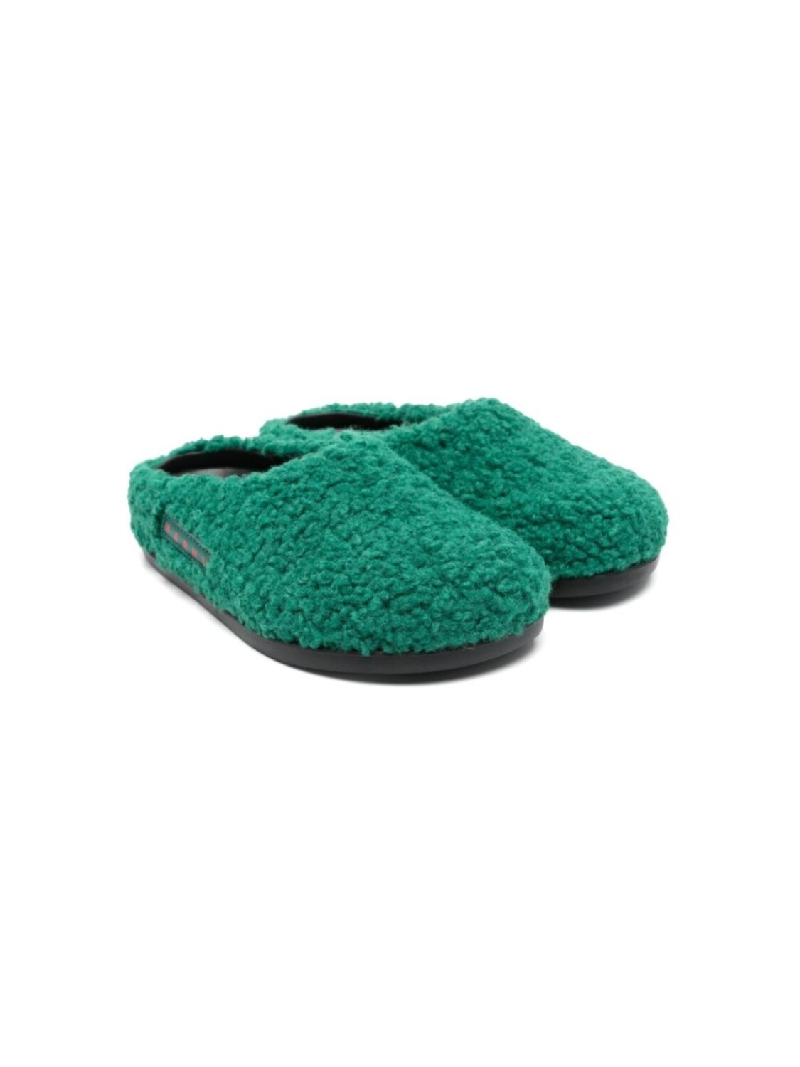 

Тапочки из искусственной овчины Marni Kids, зеленый